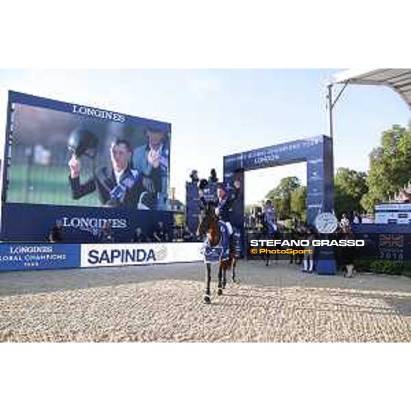 LGCT of London - Prize giving ceremony - Scott Brash (GBR) - London, Royal Hospital Chelsea, 4 August 2018 - ph.Stefano Grasso/LGCT