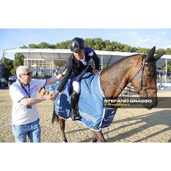 LGCT of London - Prize giving ceremony - Scott Brash (GBR), Lord Harris - London, Royal Hospital Chelsea, 4 August 2018 - ph.Stefano Grasso/LGCT
