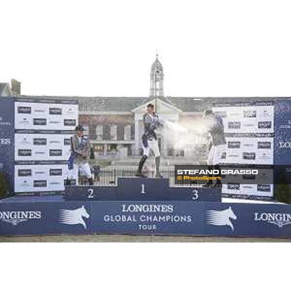LGCT of London - Prize giving ceremony - Champagne shower - London, Royal Hospital Chelsea, 4 August 2018 - ph.Stefano Grasso/LGCT
