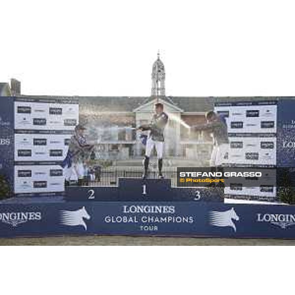 LGCT of London - Prize giving ceremony - Champagne shower - London, Royal Hospital Chelsea, 4 August 2018 - ph.Stefano Grasso/LGCT