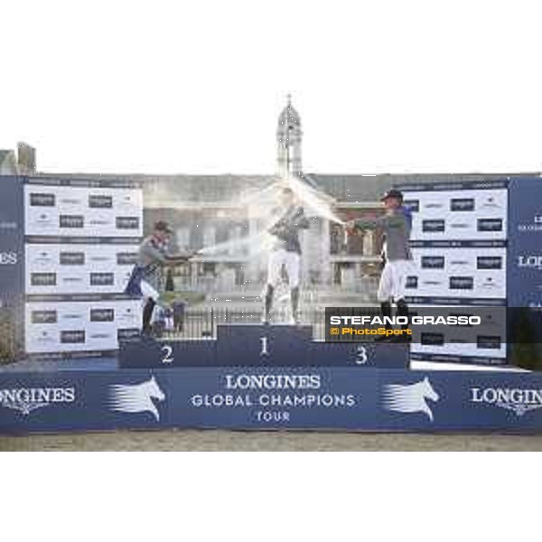 LGCT of London - Prize giving ceremony - Champagne shower - London, Royal Hospital Chelsea, 4 August 2018 - ph.Stefano Grasso/LGCT