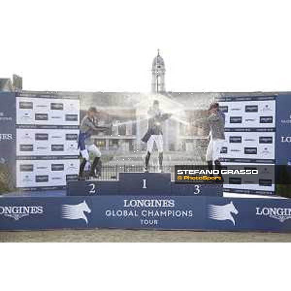 LGCT of London - Prize giving ceremony - Champagne shower - London, Royal Hospital Chelsea, 4 August 2018 - ph.Stefano Grasso/LGCT