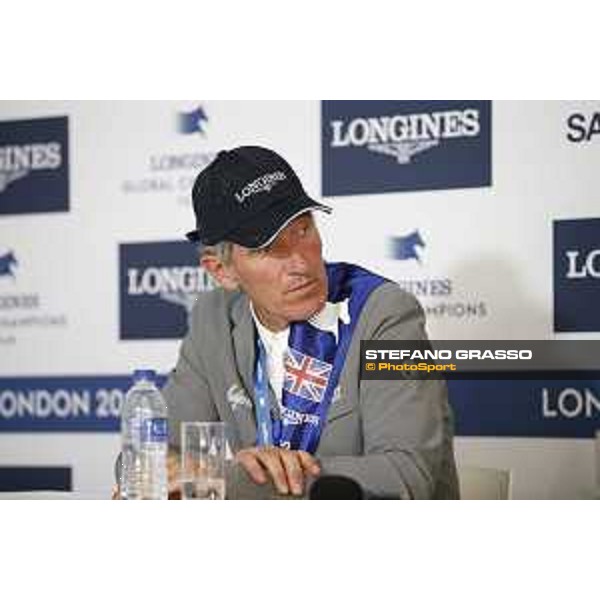 LGCT of London - Press conference - Ludger Beerbaum (GER) - London, Royal Hospital Chelsea, 4 August 2018 - ph.Stefano Grasso/LGCT