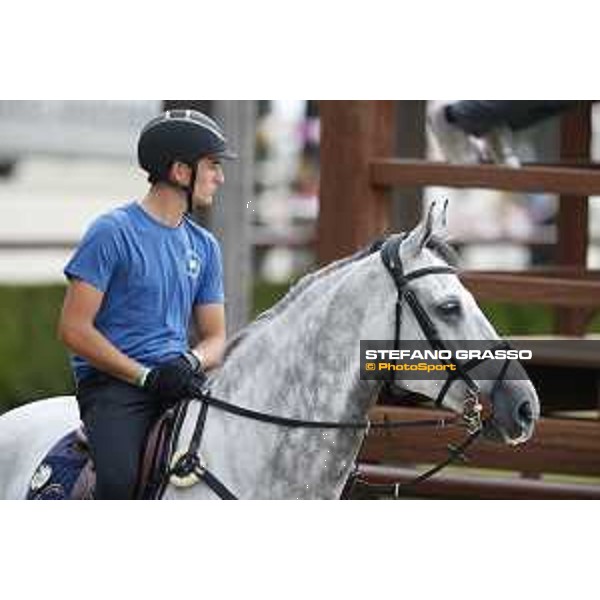 LGCT of Valkenswaard - Warm up - Nicola Philippaerts (BEL) on H&M Harley v. Bisschop - Valkenswaard, Stal Tops, 9 August 2018 - ph.Stefano Grasso/LGCT