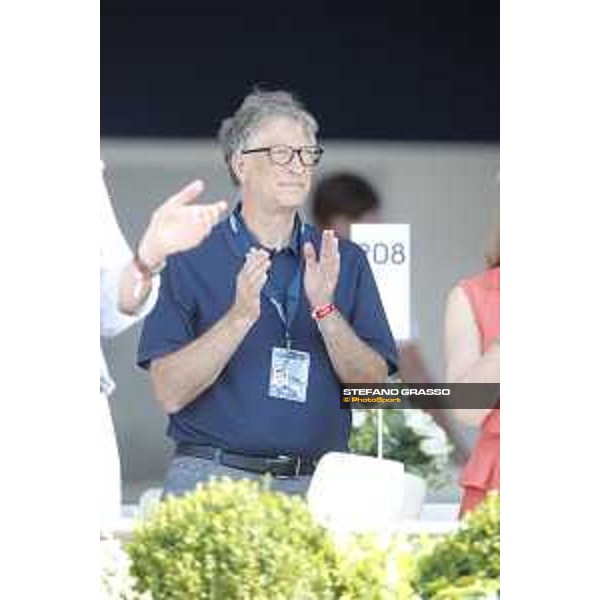 LGCT of London - Bill Gates - London, Royal Hospital Chelsea, 3 August 2018 - ph.Mario Grassia/LGCT
