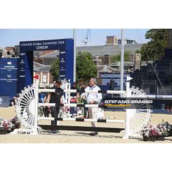 LGCT of London - People - Uliano Vezzani (Course Designer) - London, Royal Hospital Chelsea, 5 August 2018 - ph.Mario Grassia/LGCT