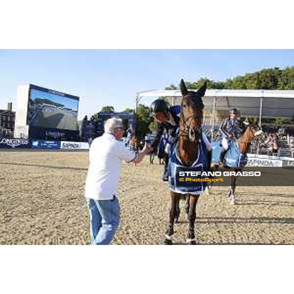 LGCT of London - Prize giving ceremony - Scott Brash (GBR), Lord Harris - London, Royal Hospital Chelsea, 4 August 2018 - ph.Stefano Grasso/LGCT
