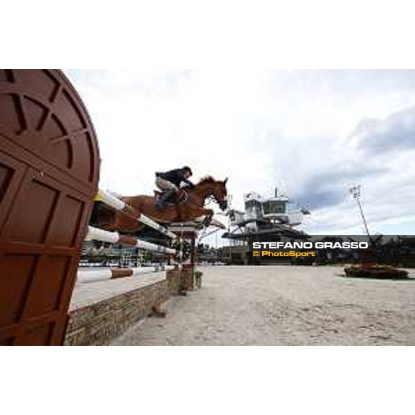 LGCT of Valkenswaard - Class 1 - Luiz Felipe de Azevedo Filho (BRA) on Hermes van de Vrombautshoeve - Valkenswaard, Stal Tops, 10 August 2018 - ph.Stefano Grasso/LGCT
