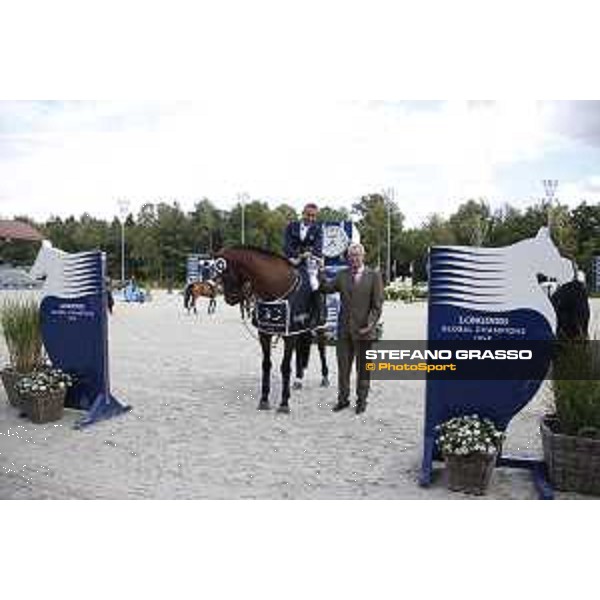 LGCT of Valkenswaard - Class 1 - Prize giving ceremony - Julien Epaillard (FRA) on Safari D?Auge - Valkenswaard, Stal Tops, 10 August 2018 - ph.Stefano Grasso/LGCT