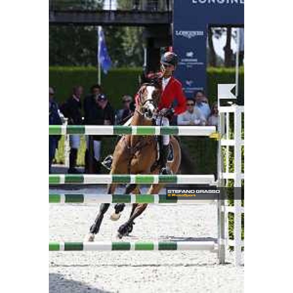 LGCT of Valkenswaard - Class 1 - Carlos Enrique Lopez Lizarazo (COL) on Jimcy du Lys - Valkenswaard, Stal Tops, 10 August 2018 - ph.Stefano Grasso/LGCT