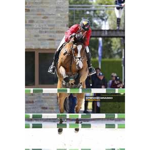 LGCT of Valkenswaard - Class 1 - Carlos Enrique Lopez Lizarazo (COL) on Jimcy du Lys - Valkenswaard, Stal Tops, 10 August 2018 - ph.Stefano Grasso/LGCT