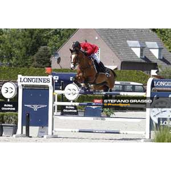 LGCT of Valkenswaard - Class 1 - Carlos Enrique Lopez Lizarazo (COL) on Jimcy du Lys - Valkenswaard, Stal Tops, 10 August 2018 - ph.Stefano Grasso/LGCT