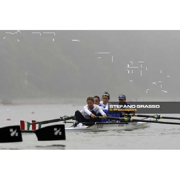 World Rowing Senior and Junior Championships - morning training session Linz- Ottensheim, 26th july 2008 ph. Stefano Grasso