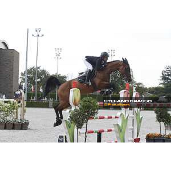 LGCT of Valkenswaard - Class 3 - Abdel Said (EGY) on Venise du Reverdy - Valkenswaard, Stal Tops, 11 August 2018 - ph.Stefano Grasso/LGCT