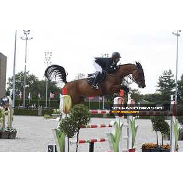 LGCT of Valkenswaard - Class 3 - Abdel Said (EGY) on Venise du Reverdy - Valkenswaard, Stal Tops, 11 August 2018 - ph.Stefano Grasso/LGCT