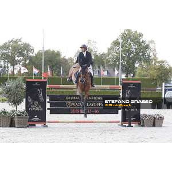 LGCT of Valkenswaard - Class 3 - Abdel Said (EGY) on Venise du Reverdy - Valkenswaard, Stal Tops, 11 August 2018 - ph.Stefano Grasso/LGCT