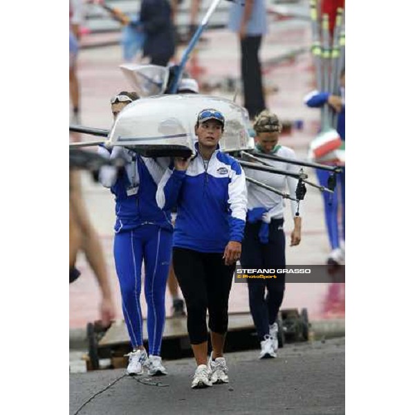 World Rowing Senior and Junior Championships - Italian 4- Linz- Ottensheim, 26th july 2008 ph. Stefano Grasso