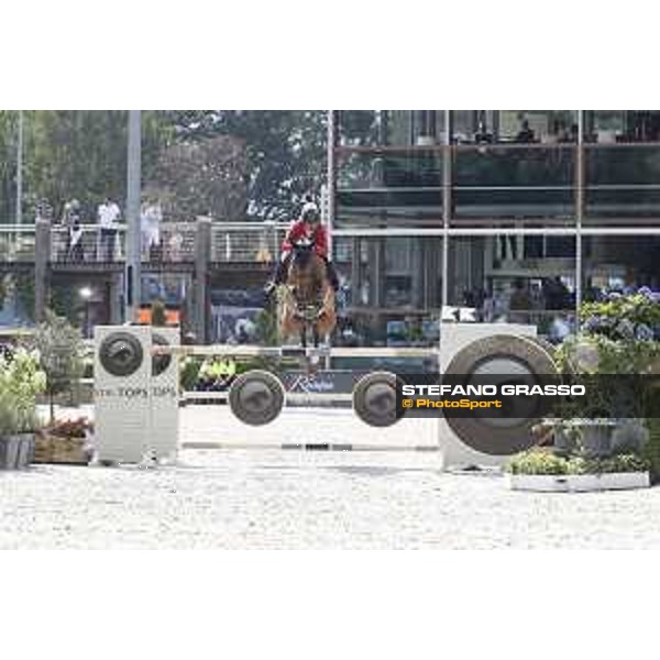 LGCT of Valkenswaard - Class 3 - Pius Schwizer (SUI) on Chidame Z - Valkenswaard, Stal Tops, 11 August 2018 - ph.Stefano Grasso/LGCT