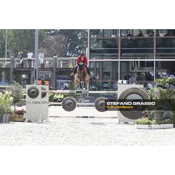 LGCT of Valkenswaard - Class 3 - Pius Schwizer (SUI) on Chidame Z - Valkenswaard, Stal Tops, 11 August 2018 - ph.Stefano Grasso/LGCT
