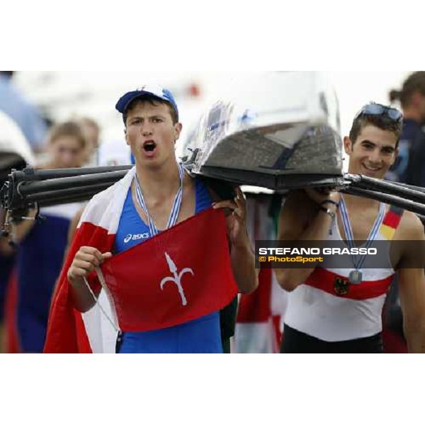 highlights of Italian team at World rowing championship Senior and Junior Linz Ottensheim, 26th july 2008 ph. Stefano Grasso