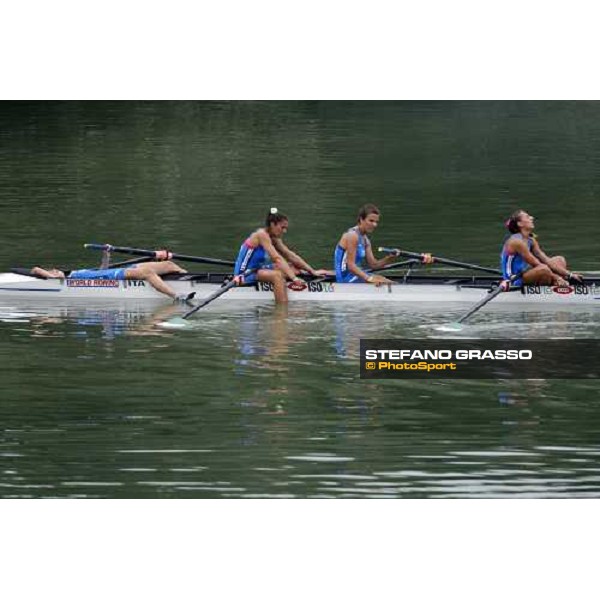highlights of Italian team at World rowing championship Senior and Junior Linz Ottensheim, 26th july 2008 ph. Stefano Grasso