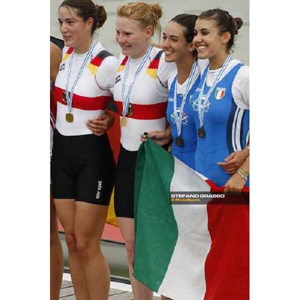 highlights of Italian team at World rowing championship Senior and Junior Linz Ottensheim, 26th july 2008 ph. Stefano Grasso
