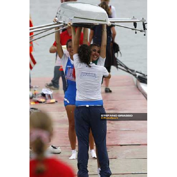 highlights of Italian team at World rowing championship Senior and Junior Linz Ottensheim, 26th july 2008 ph. Stefano Grasso