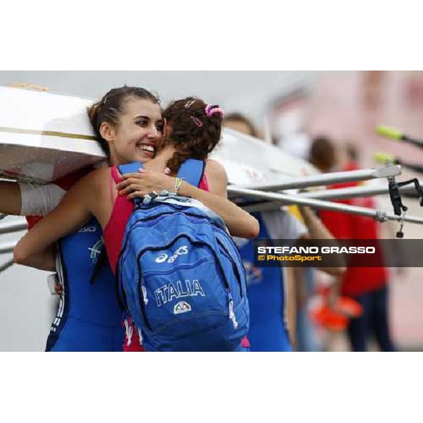 highlights of Italian team at World rowing championship Senior and Junior Linz Ottensheim, 26th july 2008 ph. Stefano Grasso