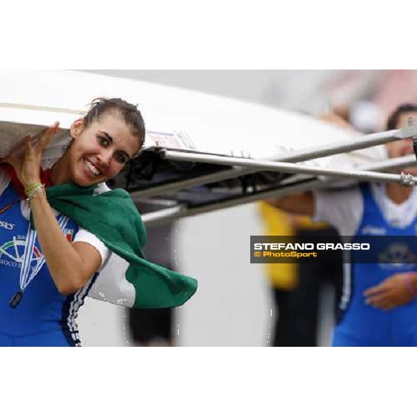 highlights of Italian team at World rowing championship Senior and Junior Linz Ottensheim, 26th july 2008 ph. Stefano Grasso