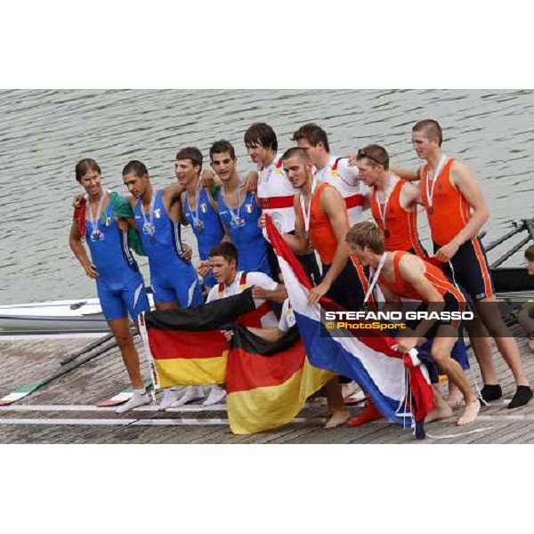 highlights of Italian team at World rowing championship Senior and Junior Linz Ottensheim, 26th july 2008 ph. Stefano Grasso