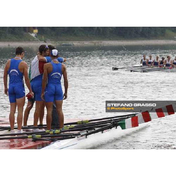 highlights of Italian team at World rowing championship Senior and Junior Linz Ottensheim, 26th july 2008 ph. Stefano Grasso