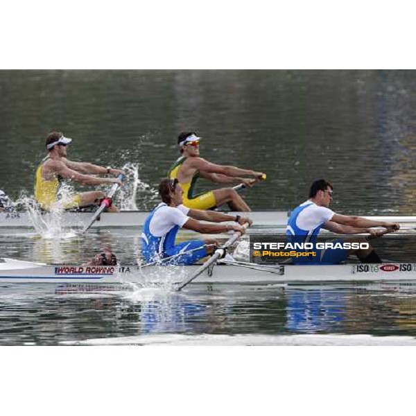 highlights of italian team at World Rowing Senior and Junior championships Linz Ottensheim, 27th july 2008 ph. Stefano Grasso