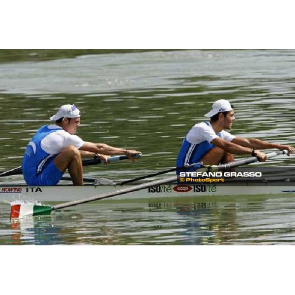 highlights of italian team at World Rowing Senior and Junior championships Linz Ottensheim, 27th july 2008 ph. Stefano Grasso
