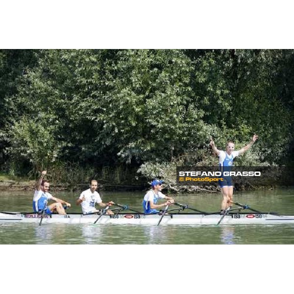 highlights of Italian team at World rowing championship Senior and Junior Linz Ottensheim, 27th july 2008 ph. Stefano Grasso