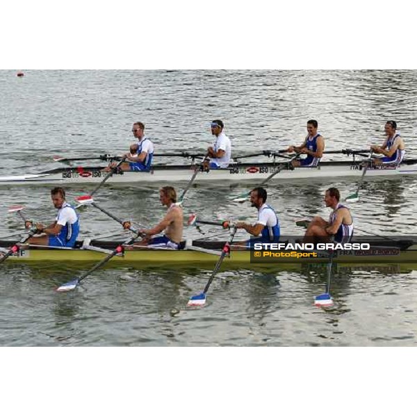 highlights of Italian team at World rowing championship Senior and Junior Linz Ottensheim, 27th july 2008 ph. Stefano Grasso