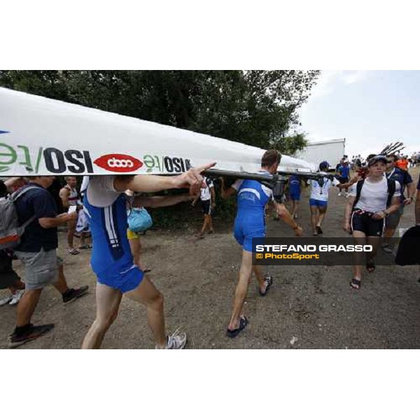 highlights of Italian team at World rowing championship Senior and Junior Linz Ottensheim, 27th july 2008 ph. Stefano Grasso