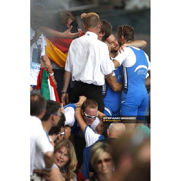 highlights of Italian team at World rowing championship Senior and Junior Linz Ottensheim, 27th july 2008 ph. Stefano Grasso