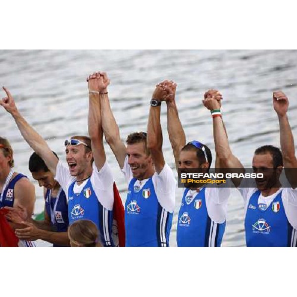 highlights of Italian team at World rowing championship Senior and Junior Linz Ottensheim, 27th july 2008 ph. Stefano Grasso