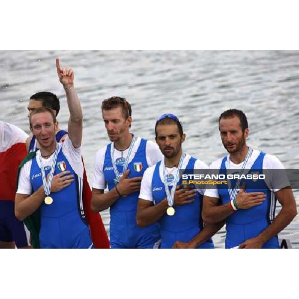 highlights of Italian team at World rowing championship Senior and Junior Linz Ottensheim, 27th july 2008 ph. Stefano Grasso