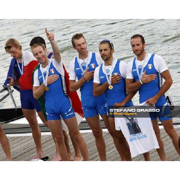 highlights of Italian team at World rowing championship Senior and Junior Linz Ottensheim, 27th july 2008 ph. Stefano Grasso