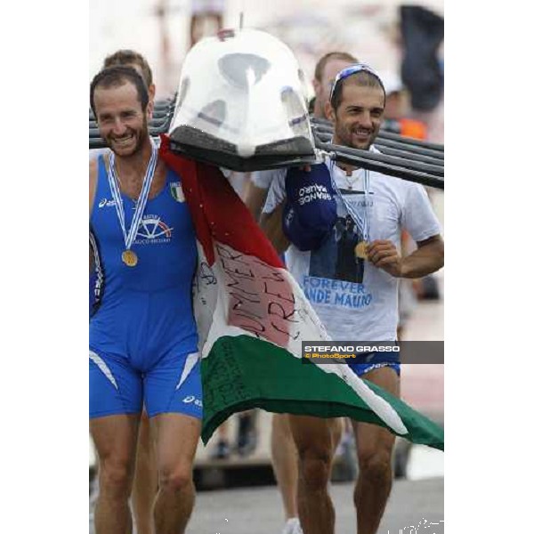 highlights of Italian team at World rowing championship Senior and Junior Linz Ottensheim, 27th july 2008 ph. Stefano Grasso
