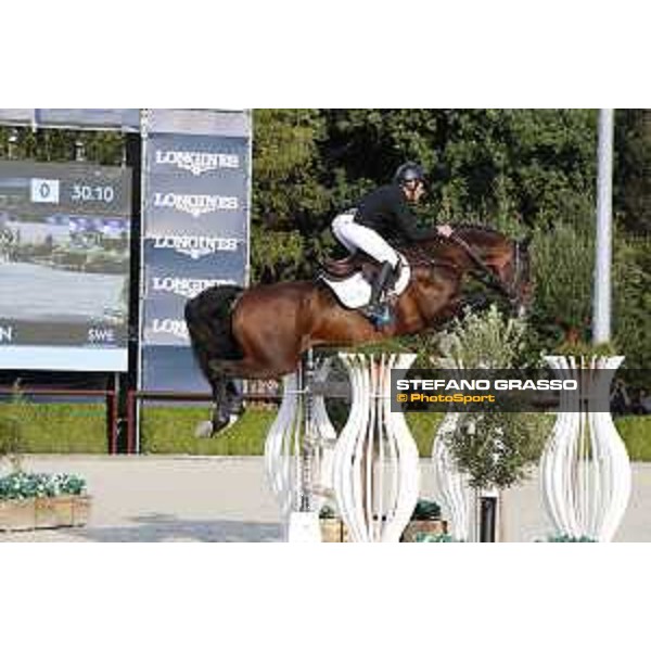 LGCT of Valkenswaard - Grand Prix - Rolf Goran Bengtsson (SWE) on Crunch - Valkenswaard, Stal Tops, 11 August 2018 - ph.Stefano Grasso/LGCT