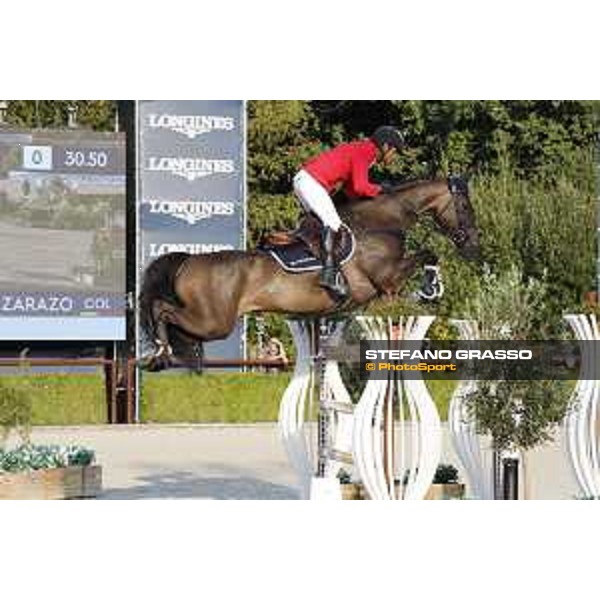 LGCT of Valkenswaard - Grand Prix - Carlos Enrique Lopez Lizarazo (COL) on Admara 2 - Valkenswaard, Stal Tops, 11 August 2018 - ph.Stefano Grasso/LGCT