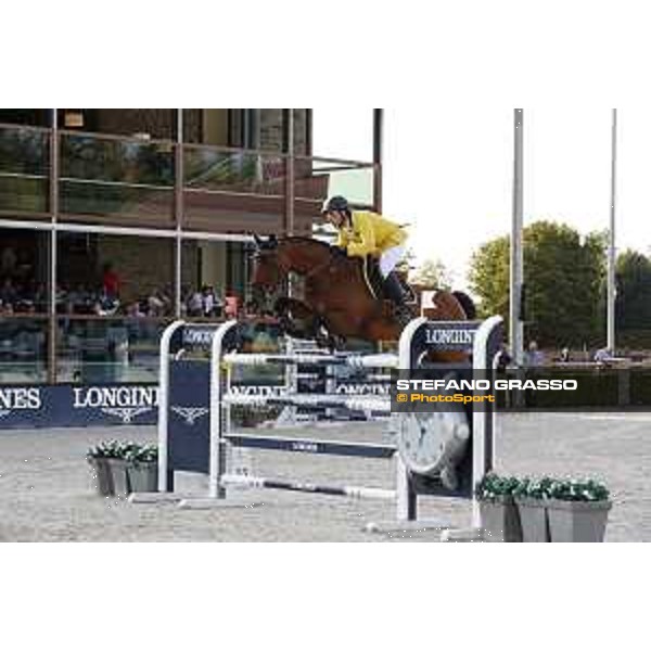 LGCT of Valkenswaard - Grand Prix - Yuri Mansur (BRA) on Ibelle van de Grote Haart - Valkenswaard, Stal Tops, 11 August 2018 - ph.Stefano Grasso/LGCT