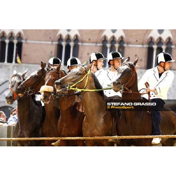 Piazza del Campo - La tratta- start Siena, 13th august 2008 ph. Stefano Grasso
