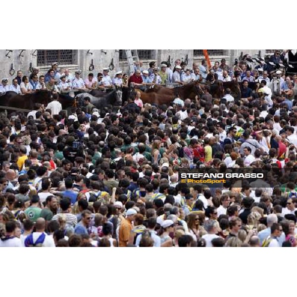 Piazza del Campo - La tratta Siena, 13th august 2008 ph. Stefano Grasso