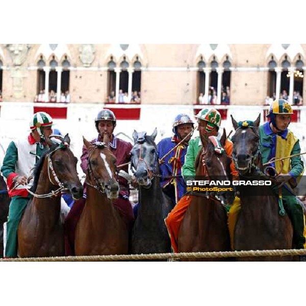 start of the Palio dell\' Assunta Siena, 16th august 2008 ph. Stefano Grasso