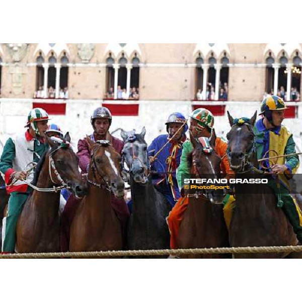 start of the Palio dell\' Assunta Siena, 16th august 2008 ph. Stefano Grasso