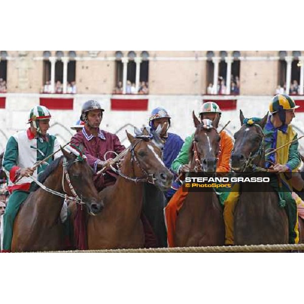 start of the Palio dell\' Assunta Siena, 16th august 2008 ph. Stefano Grasso