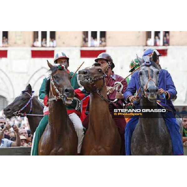 start of the Palio dell\' Assunta Siena, 16th august 2008 ph. Stefano Grasso